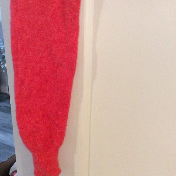 Crop red sweater XS womens CUTE stretch long sleeves Revolve Lovers + Friends - Picture 5 of 5